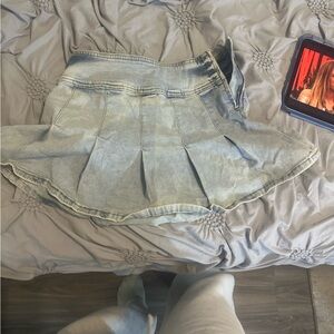 Light Blue Denim Skirt READ BEFORE PURCHASE